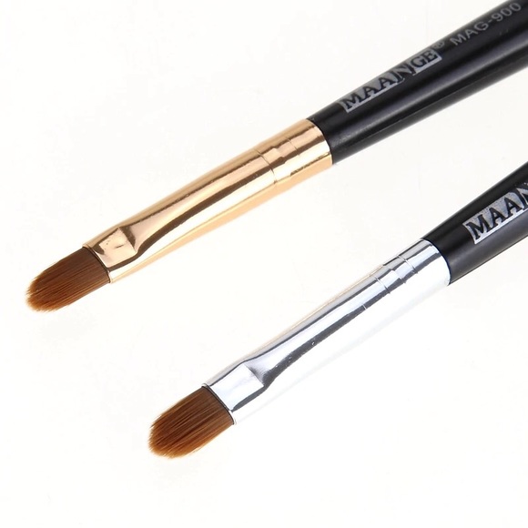NEW Gold Covered Travel Lip Brush - Picture 3 of 6